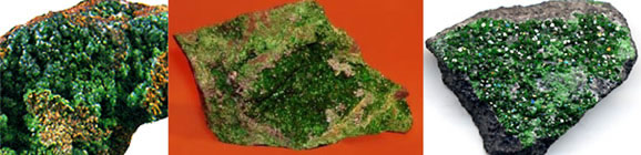 Коникальцит и уваровит Камни и их свойства